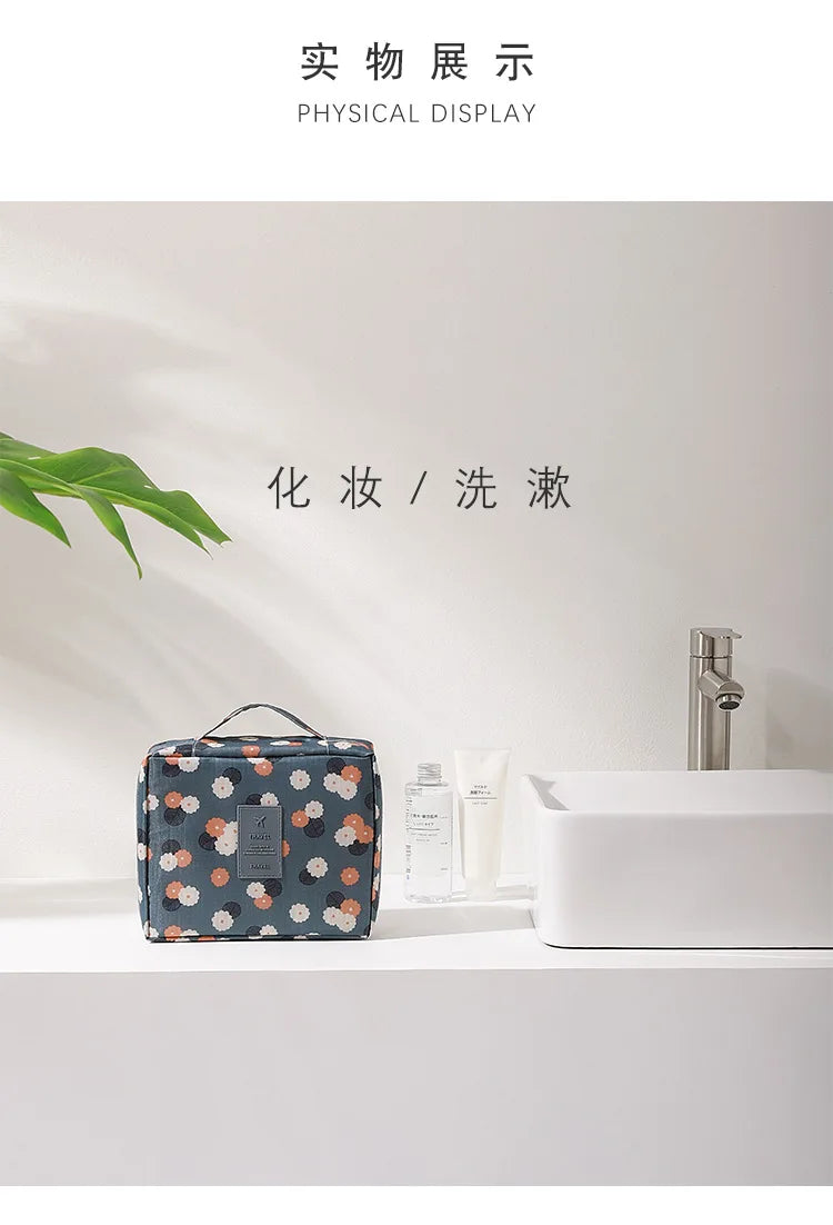 Portable Needlework Storage Bag Mesh Divider Pouch Yarn Knitting Tools Organizer Cases Storage DIY Apparel Travel Wash Bag