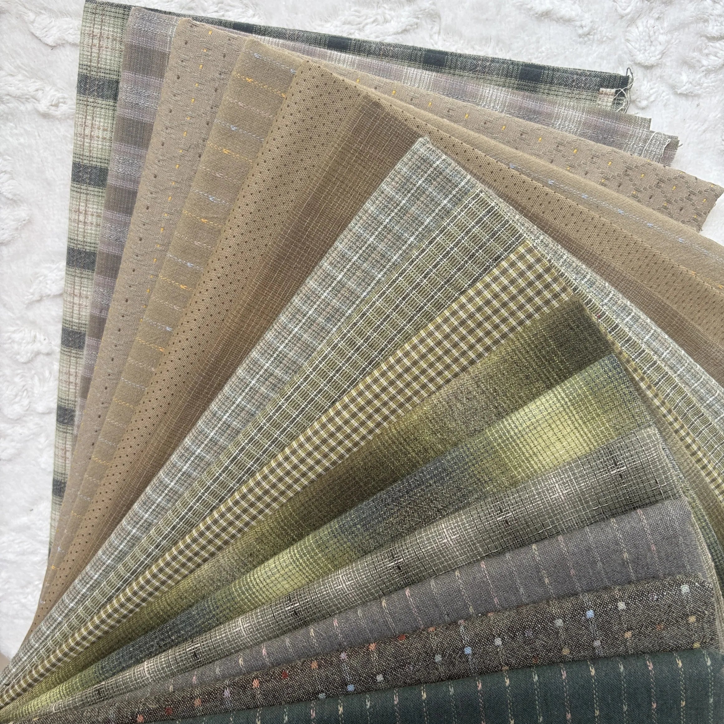 Made Doll Clothes Japanese Patchwork Craft Materials Multicolored Cloth Handmade Patchwork 23x33cm 10piece Brocade Fabric Piece