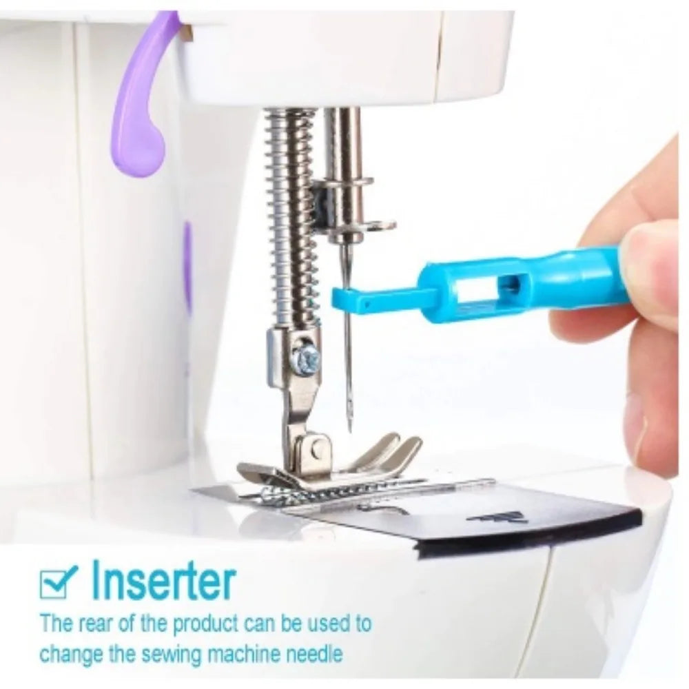 Automatic Needle Threader DIY Tool Home Hand Quick Sewing Machine Device Thread Auto Needle Cross Stitch Sewing Accessories