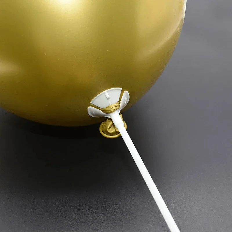 100pcs latex pole balloon accessories suitable for birthday parties, weddings, balloon decorations