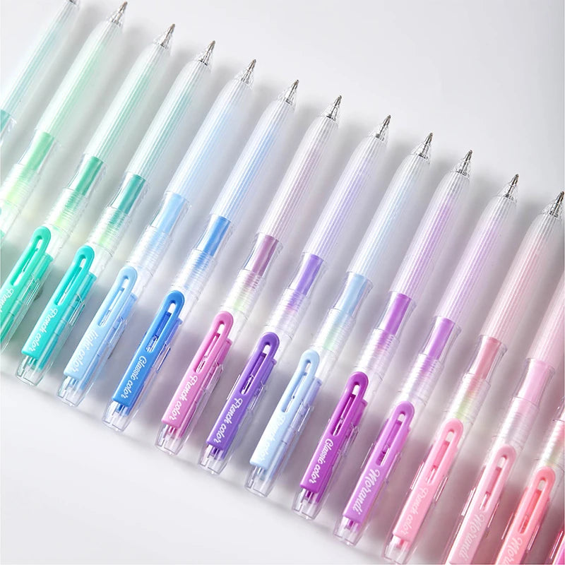 24/48-Color Acrylic Paint Pen Set, Professional All-Purpose Art Tools, Vibrant Pigment Artist Brushes, Creative Art Material Kit