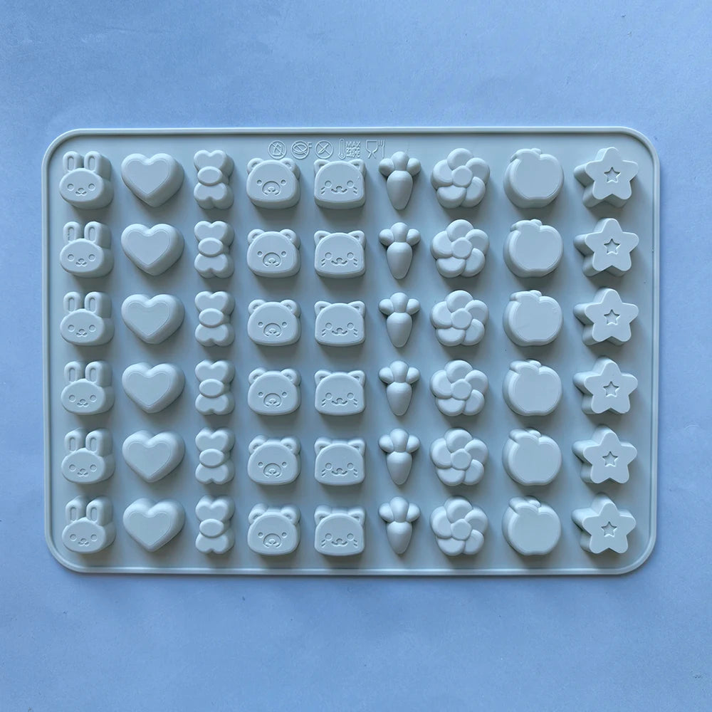 1pc Easter silicone mold mini carrot chocolate resurrected rabbit suitable for gummy cookies, biscuit cake decoration