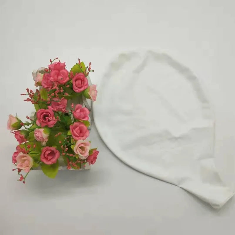 36 inch flat latex balloon, large balloon that can take off, oversized circular birthday party decoration balloon