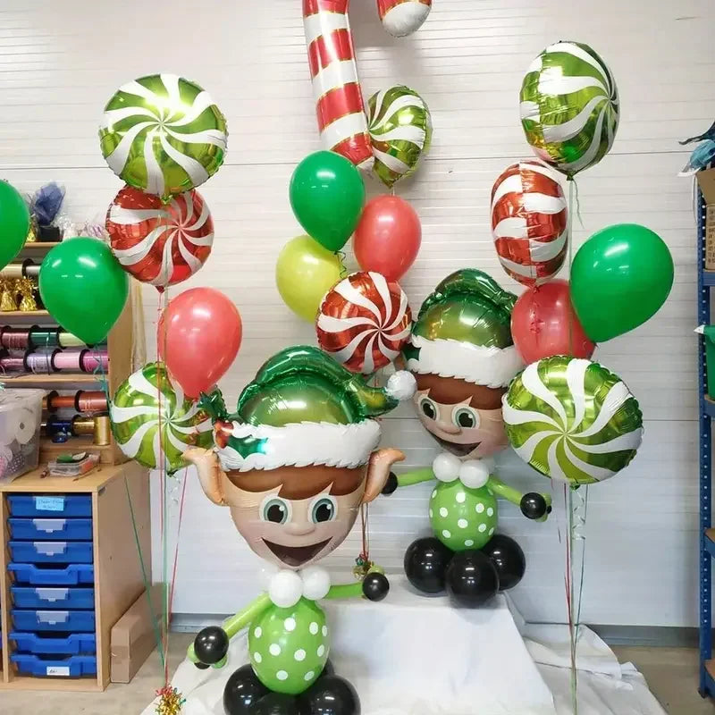 Sweet Candy Balloons Round Lollipop Balloon Children Birthday Party Decorations kids Baby Shower Wedding Supplies