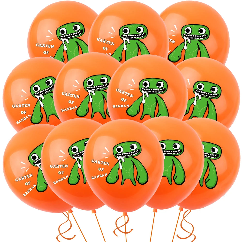 Garden of Ban Ban Balloons 12inch Lots Banban Birthday Party Decoration Baby Shower French Children Favors Globlos Birthday Gift