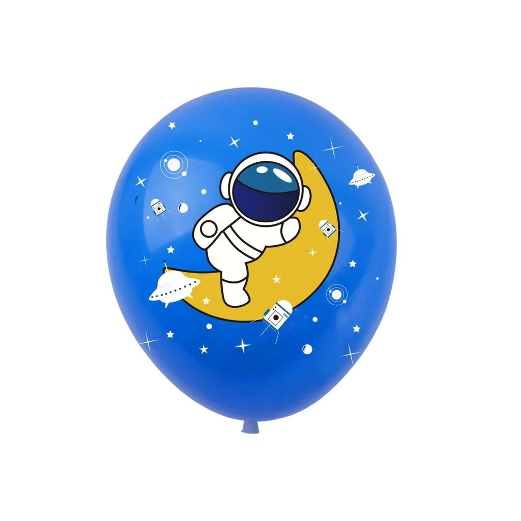 Astronaut Latex Balloon 12inch 2.8g Ballon Space Travel Children's Party Decoration