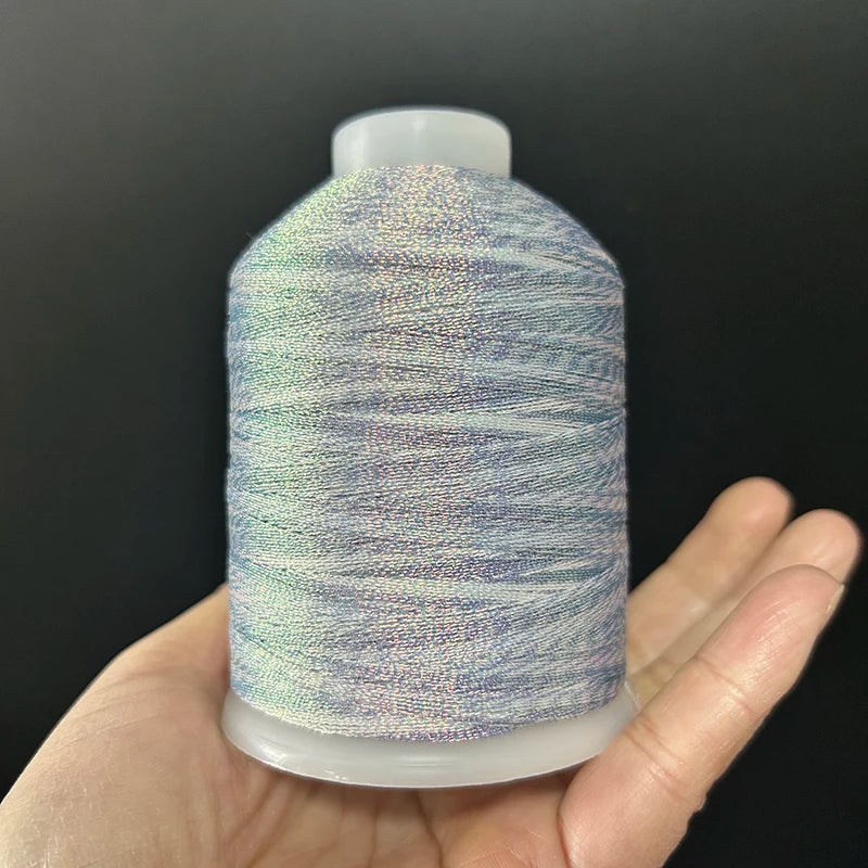 Sanbest Super Chameleon RainbowTatting Thread Weaving Thread Handmade DIY 3 6 9 Strands Bracelet String Stitch Tatting Yarns