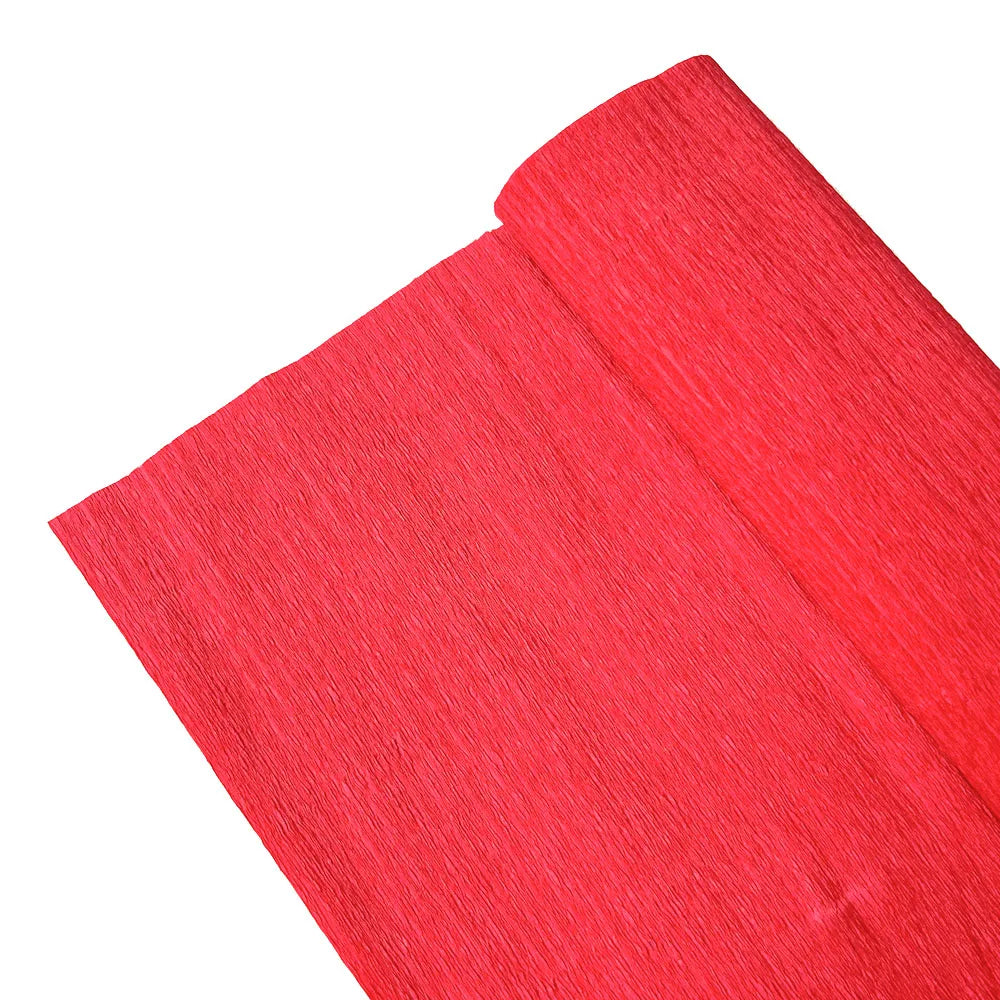 9.8"x8ft(25cm*250cm) Crinkled Crepe Paper Gifts Flower Wrapping Wedding Festive Party Decoration DIY Fold Scrapbooking Crafts