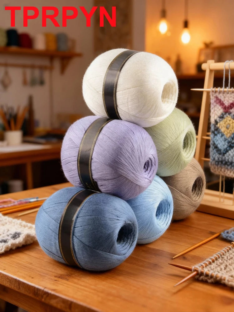 150g Silk Cotton Yarn hand knitting Thin Lace yarn for Crocheting knit Sweater Shawls Scarves hat line Crochet amigurmi thread