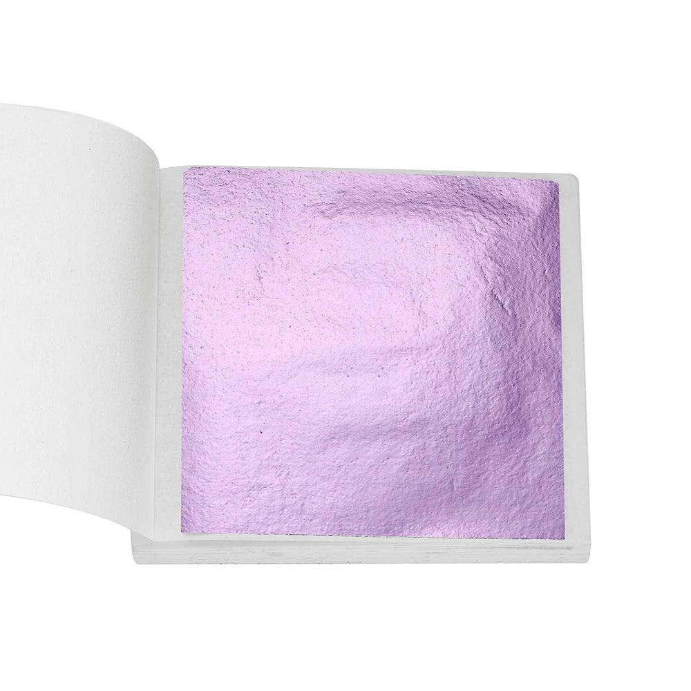 100Sheets Imitation Gold Foil Paper Leaf Gilding Epoxy Resin Fillings for DIY Epoxy Resin Mold Crafts Nail Art Home Decorations