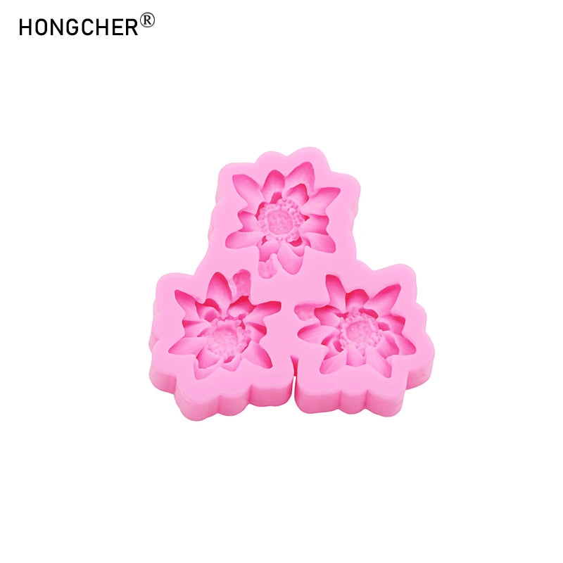 Peony and Rose Silicone Molds Ideal for phone case decoration, resin jewelry, DIY handmade chocolate, fondant cakes, and baking