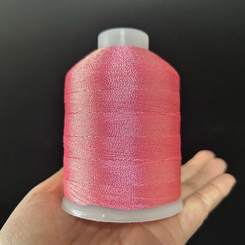 Sanbest Super Chameleon RainbowTatting Thread Weaving Thread Handmade DIY 3 6 9 Strands Bracelet String Stitch Tatting Yarns