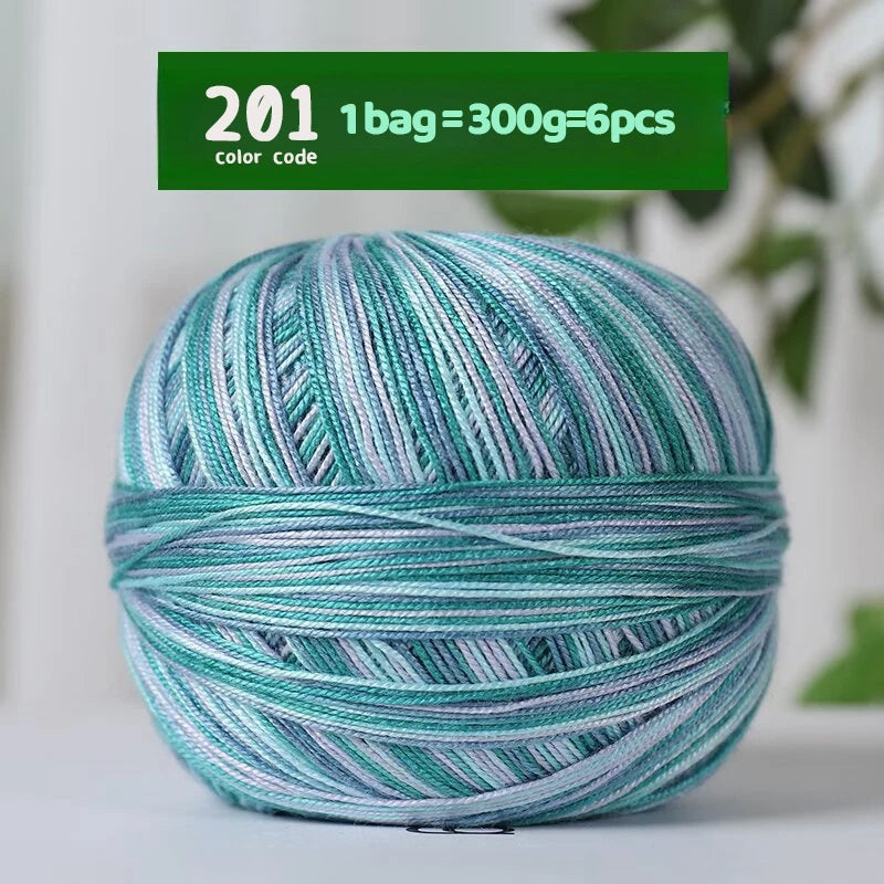 No. 7 Lace Yarn - Bamboo Fiber Linen Summer Crochet Yarn 50g