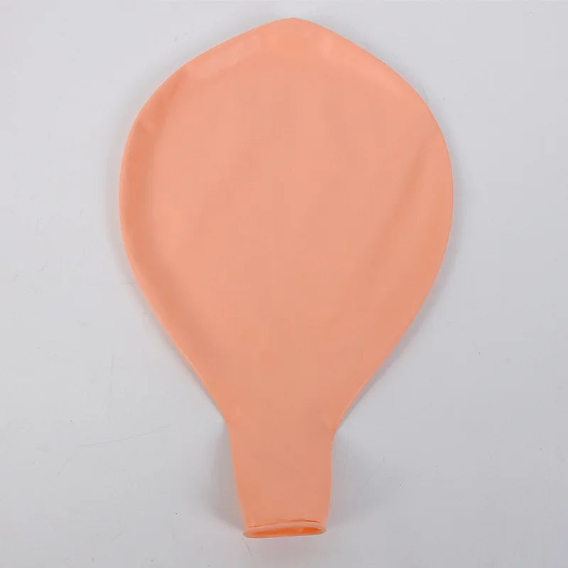 36 inch flat latex balloon, large balloon that can take off, oversized circular birthday party decoration balloon