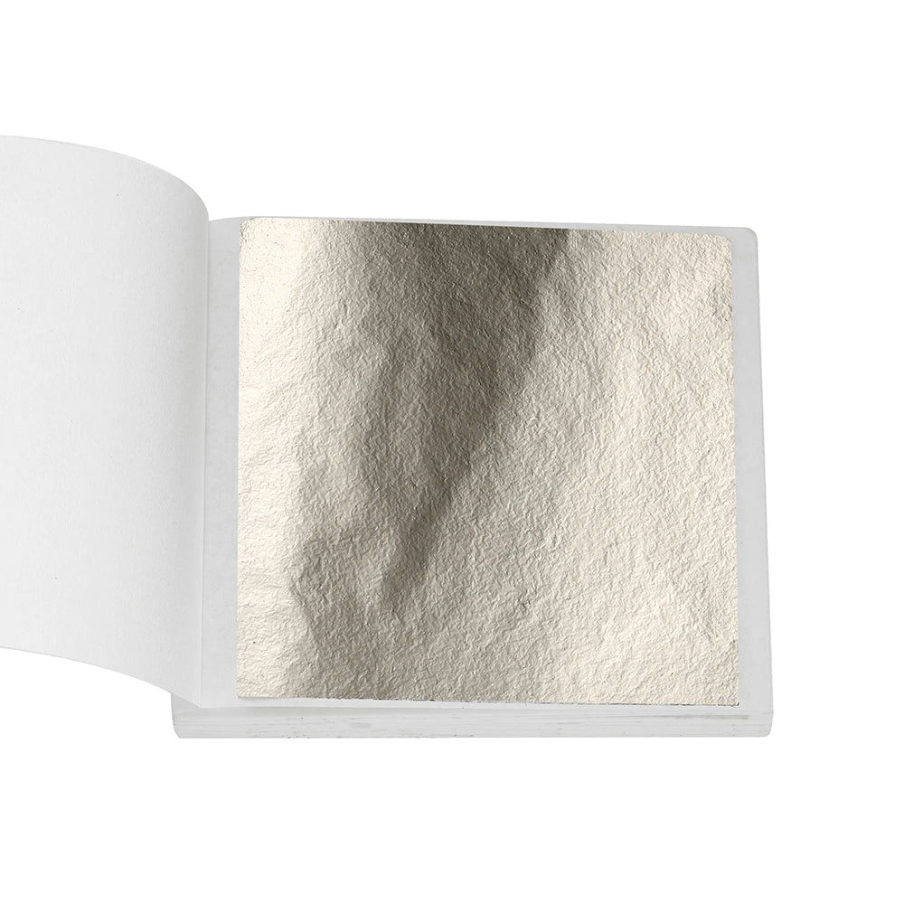 100Sheets Imitation Gold Foil Paper Leaf Gilding Epoxy Resin Fillings for DIY Epoxy Resin Mold Crafts Nail Art Home Decorations