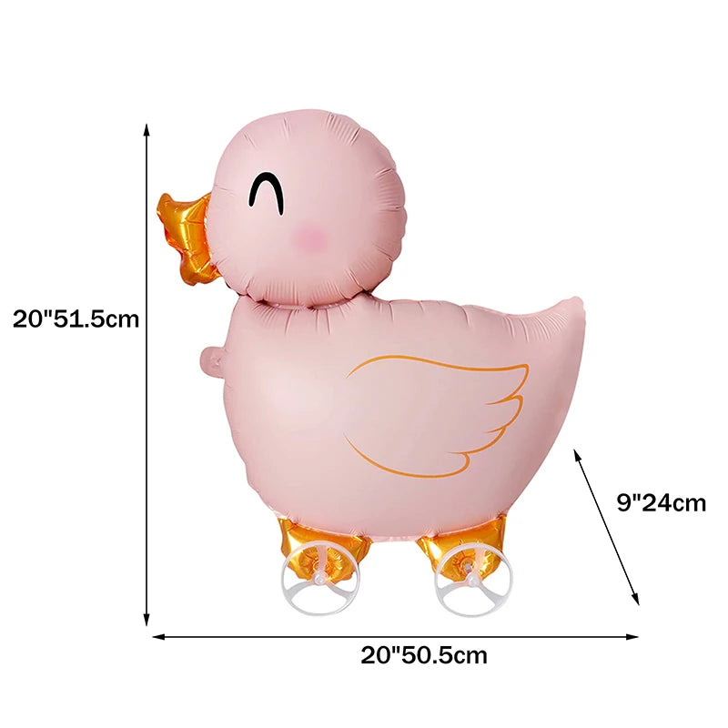 Stand Walking 4D Elephant Balloons for Baby Shower Decorations