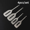 4 Pieces of Stainless Steel Quick Threading Machine Embroidery Sewing Accessories DIY Hand Woven Cross Stitch Threading Tool