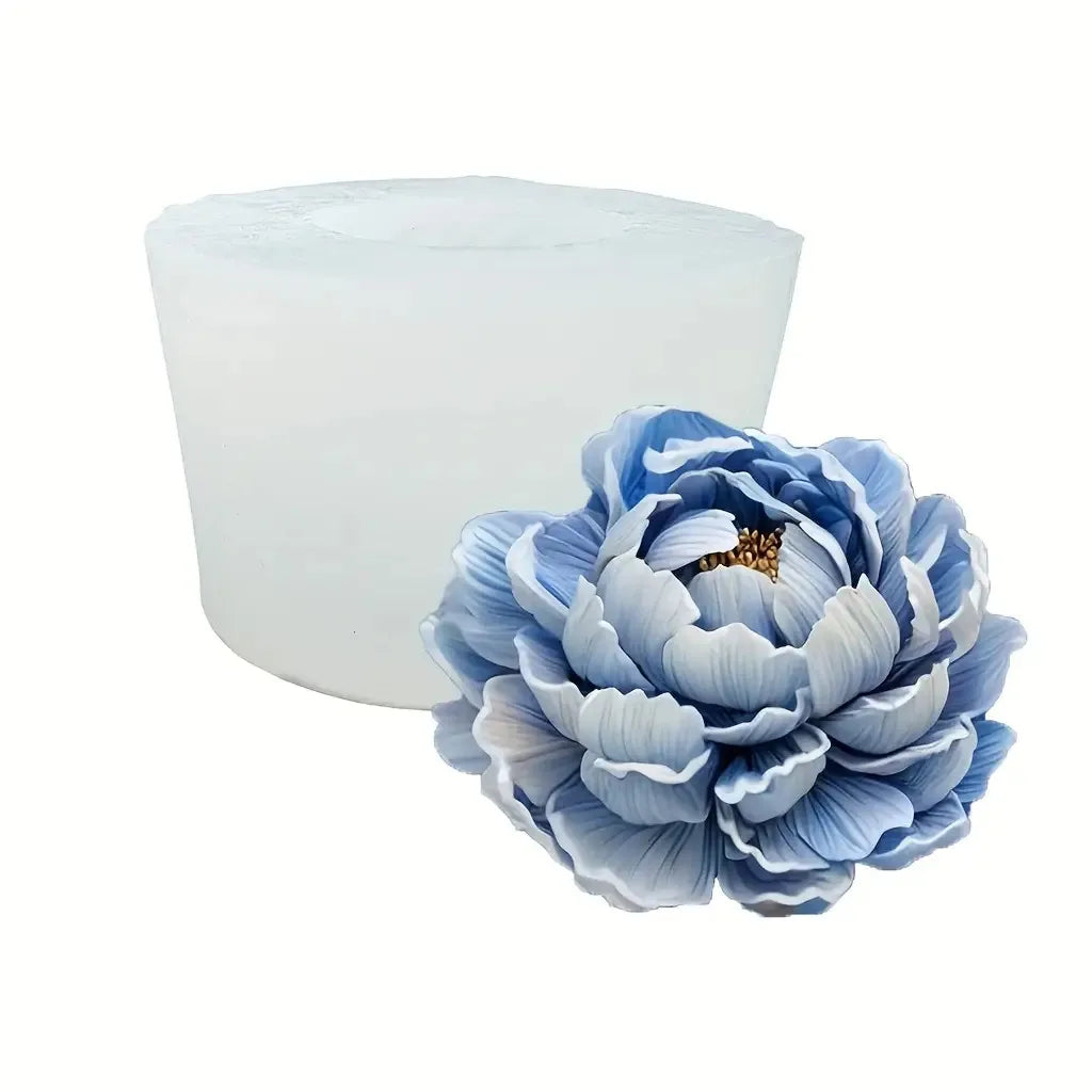 1One Strawberry-Shaped Silicone Mold-3DAromatherapy Candle Wax Mold，DIYBerry Shaped Candle and Soap，Durable、Flexible、Materials T