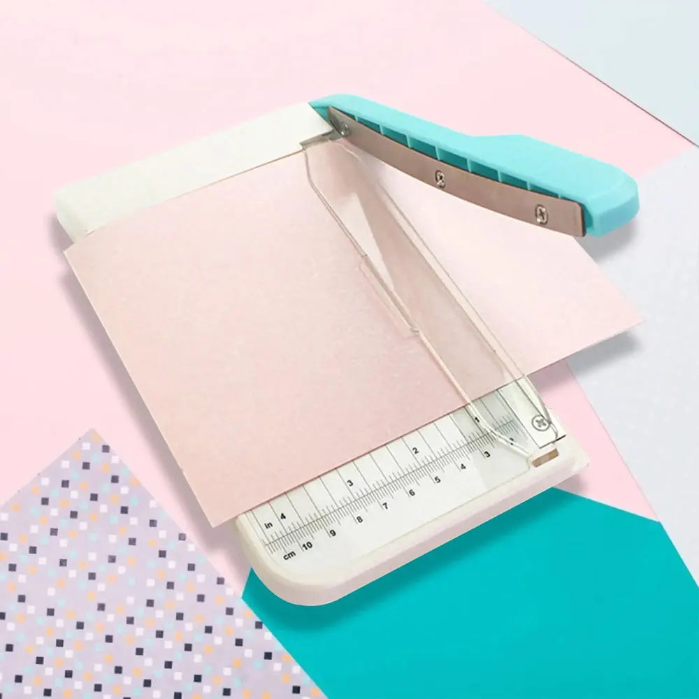 1pc 4×6in paper cutter, photo cutting machine, label card photo craft project, non-slip office supplies