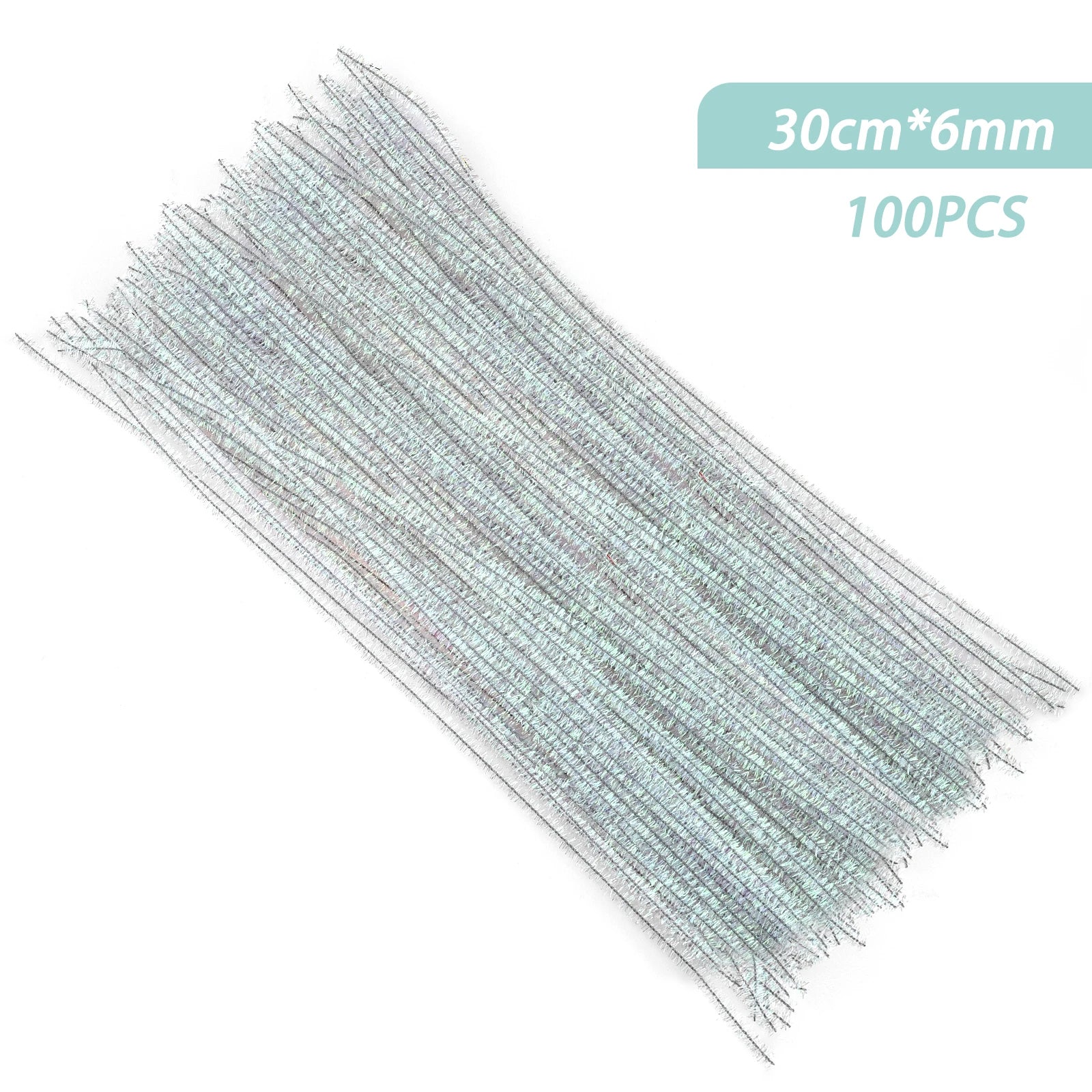 100pcs Chenille Stems Toys DIY Strips Twist Bar Anvil Wire Craft Pipe Creative Hobby Children Plush Stick Chenille Sticks