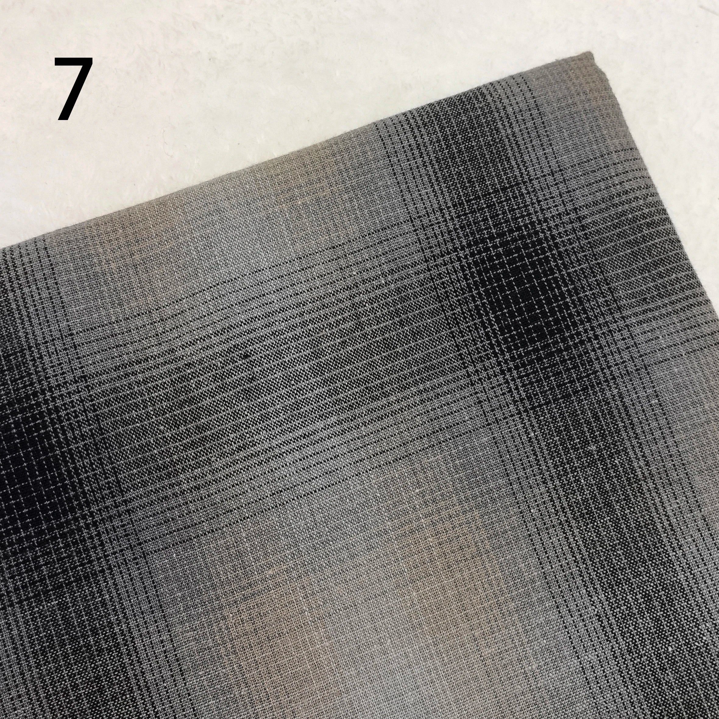 Gradient color Japanese Yarn-dyed fabric handmade DIY Patchwork 100% Cotton Fabric For Sewing Doll clothes Quilt cloth