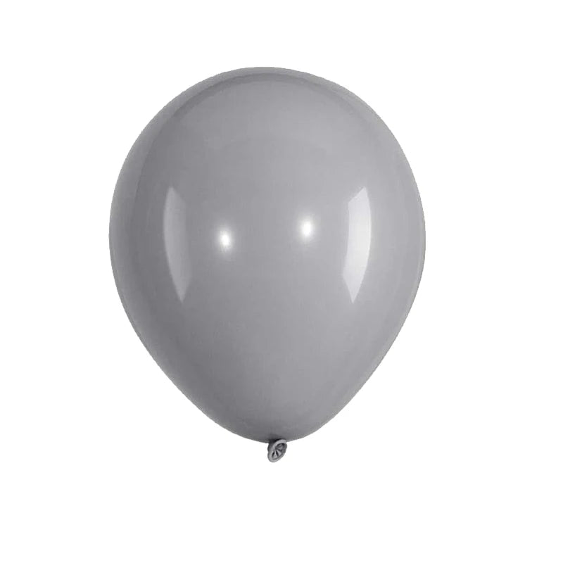 Blue Balloons Arch Garland Kit DIY Double-Stuffed Apricot Matte Grey Balloons for Baby Shower Birthday Party Decoration