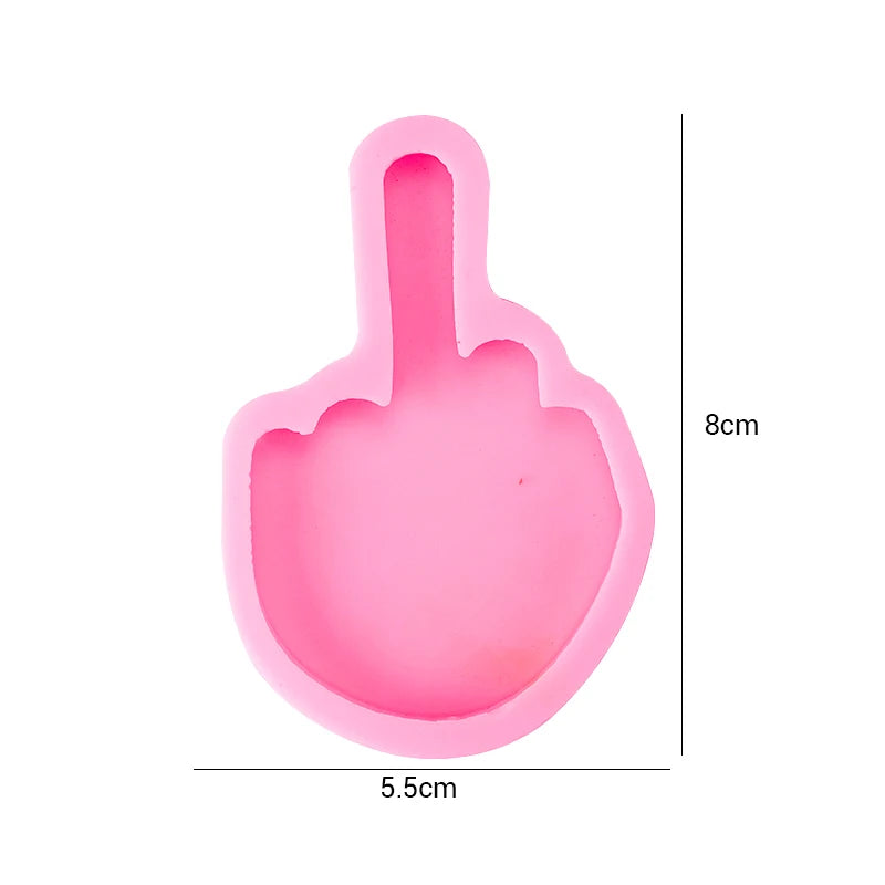 Dog Paw Print Resin Molds Heart Shape Keychain Casting Silicone Molds for Key Chain Pendant Making Epoxy Resin Craft Jewelry DIY