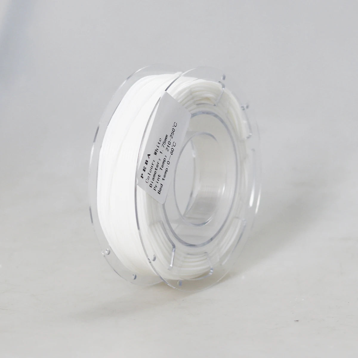 PEBA Filament 200g Flexible Rebound PEBA 95A Elastic filament for TPU 95A 3D Printing Filament