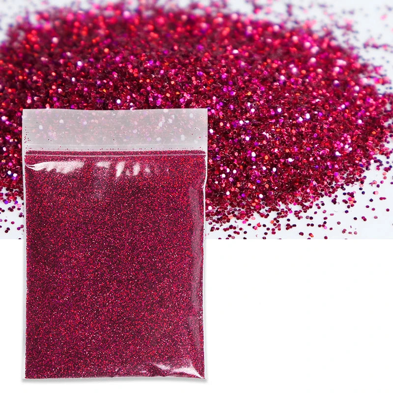 10g/Bag Holographic Fine Glitter Powder For Epoxy Filling Laser Glitter Gold Silver Fine Powder DIY Resin Mold Filling Crafts