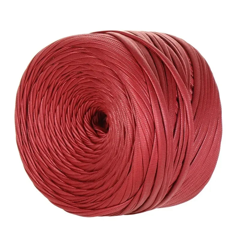 Faux Leather Yarn 200g/Roll Nappa Matte Color  for DIY Knitting Crocheting Thread Yarn for Handmade Bags Shoes Crafts