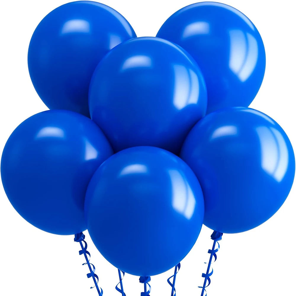 10/12/18inch Yellow Latex Balloon Red Blue Purple Rainbow Latex Balloons Baby Birthday Bridal Shower Wedding Party Decorations