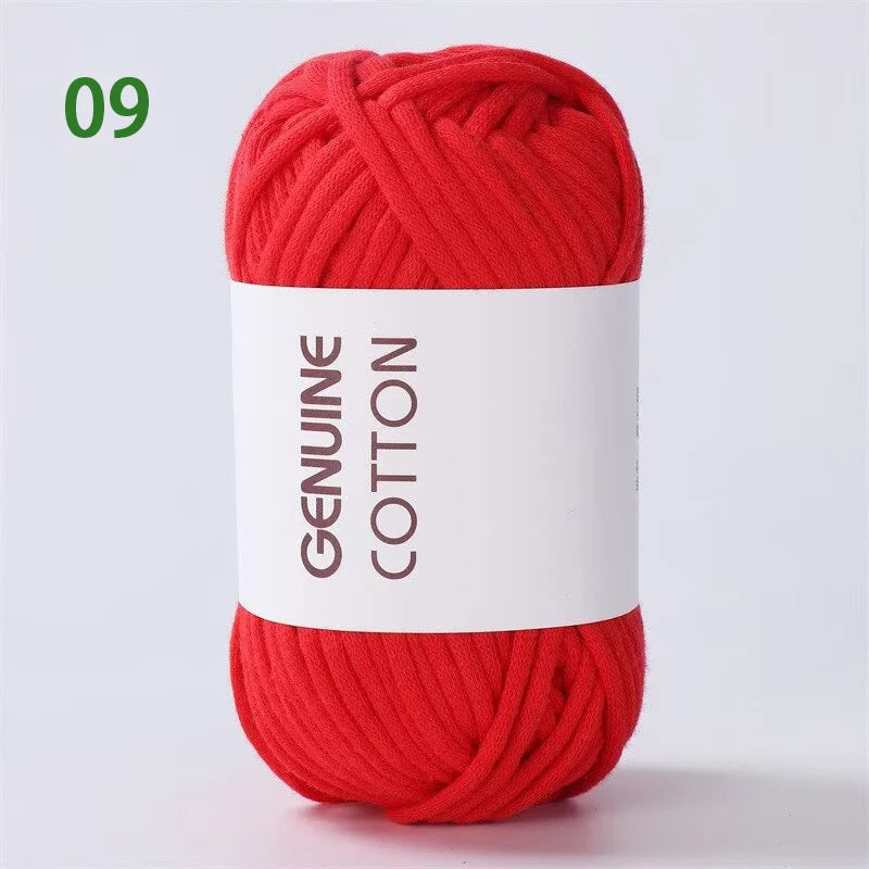 150g Genuine Cotton Hollow Cotton Core Milk Cotton Yarn Crochet Hook Shoe Scarf Bag Hat Handmade DIY Knitting Blanket Material Kit Yarn 1 Piece = 3 Pieces = 150 Grams