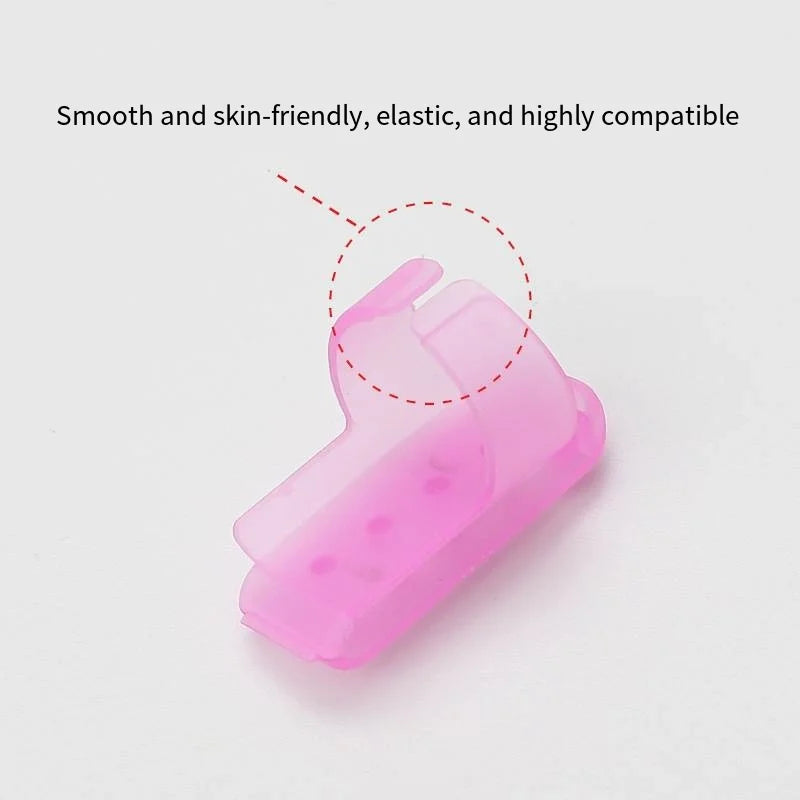 2PCS Yarn Guide Finger Holders Knitting Thimble Loop Crochet Ring Crafts Sewing Accessories Tool DIY Wear Thread Ring Helper