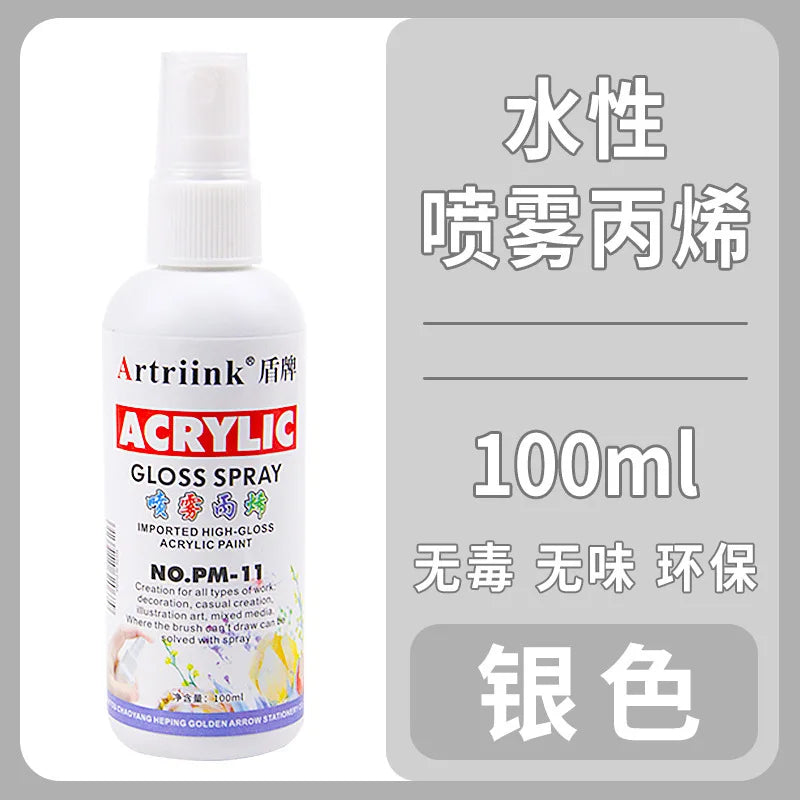100ml Acrylic Spray Ink DIY Ceramic Wall Painting Art Creation Home Renovation Pigment