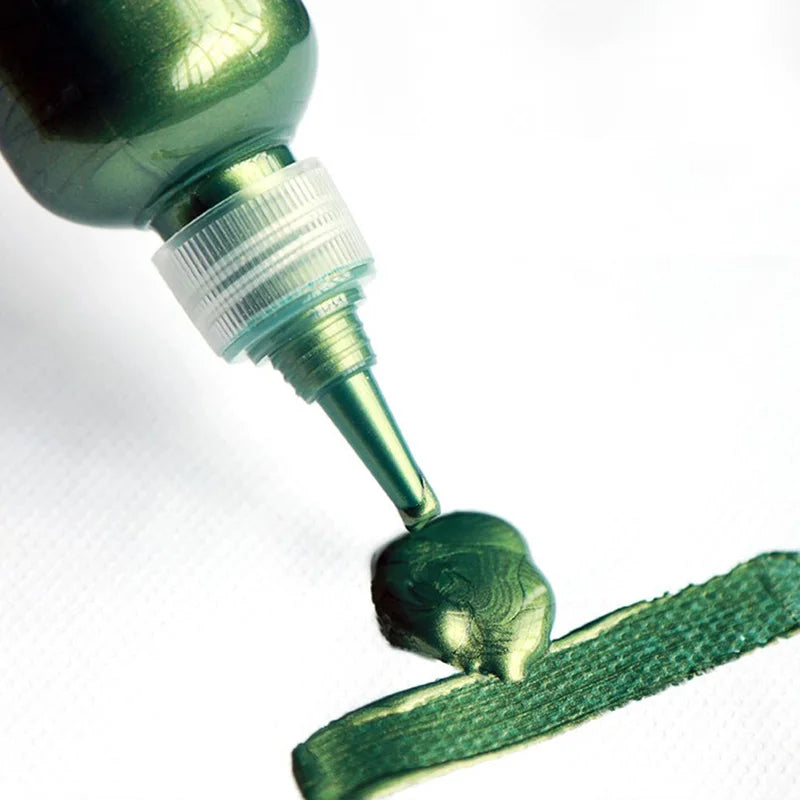 60ml Gold Paint Metallic acrylic paint waterproof not faded DIY painted Pigments