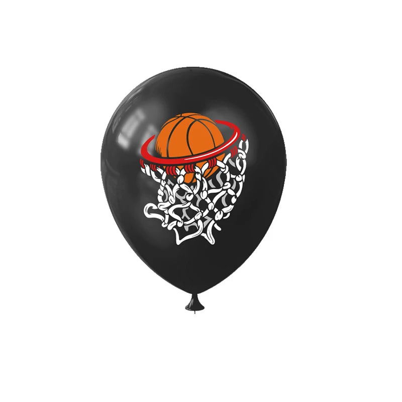 12pc Mixed Basketball Balloon 12inch Latex Balloon Party Decoration