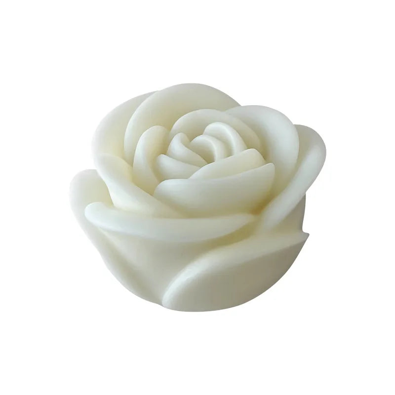 2024 New Flower Silicone Candle Mold 3D Peony Flower Soap Gypsum Resin Casting Mould DIY Chocolate Cake Baking Tool Wedding Gift
