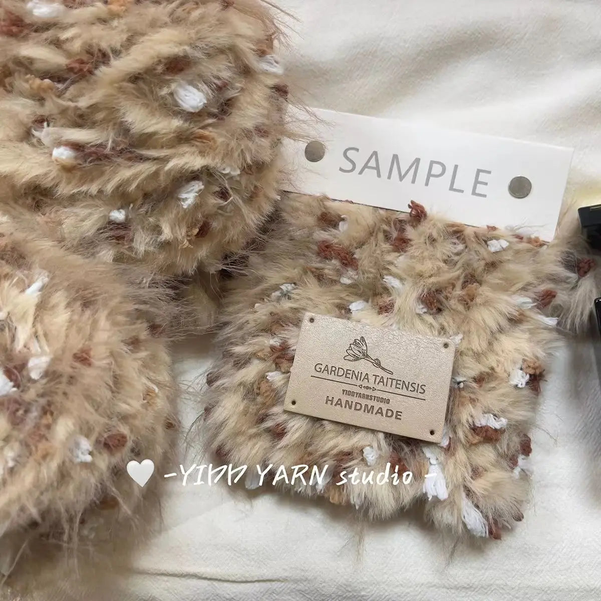 125g/roll Green Yarn Tricot Wool Blends Diy Hand Knitting Features Hand Mixed Plush Yarn Wool Ball Crochet Woven Hairpin Sweater