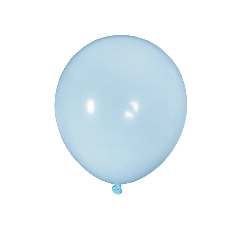 Blue Balloons Arch Garland Kit DIY Double-Stuffed Apricot Matte Grey Balloons for Baby Shower Birthday Party Decoration