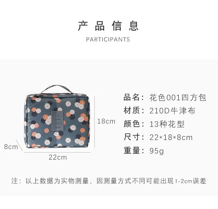 Portable Needlework Storage Bag Mesh Divider Pouch Yarn Knitting Tools Organizer Cases Storage DIY Apparel Travel Wash Bag