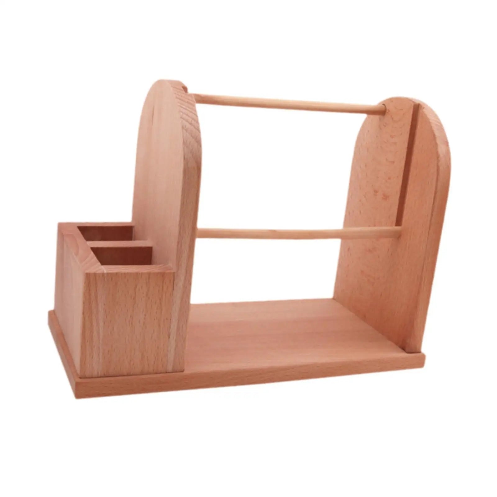 Wooden Yarn Holder Yarn Rack Organizer Yarn Dispenser for Crocheting and Knitting