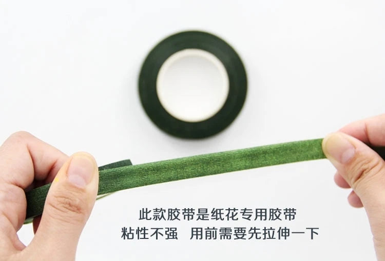 Color Handmade Crepe Paper Diy Paper Flower Material Gift Paper Roll Edge Paper Kindergarten Handmade Flower Origami