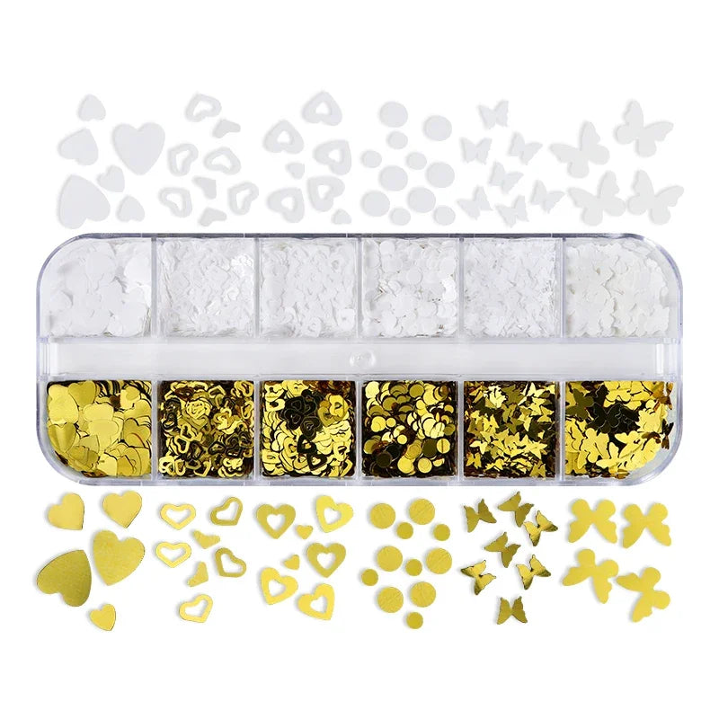 Holographic Letters Resin Sequins Fillers Epoxy Resin Filling Crafts Materials Iridescent Glitter Flakes Jewelry Making Supplies