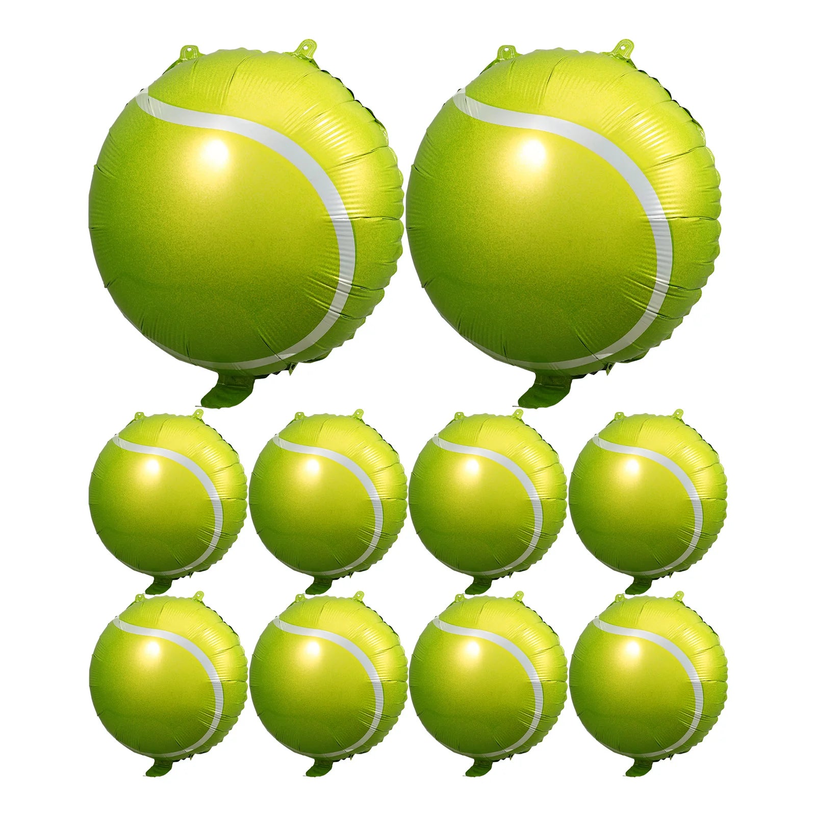 10 Pcs Inflatable Tennis Balloons Birthday Party Decorations Baby Balloons