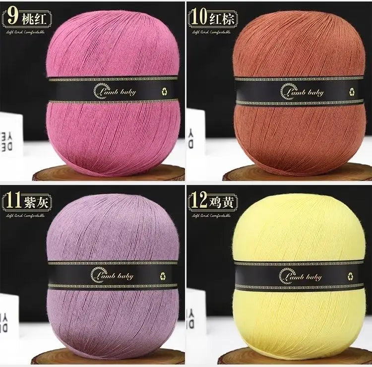 150g Pure Silk Cotton Thread Lace Thread Soft Summer Thread Pure Cotton Hand Woven DIY Half Sleeve Hat Scarves Sweater Wholesale