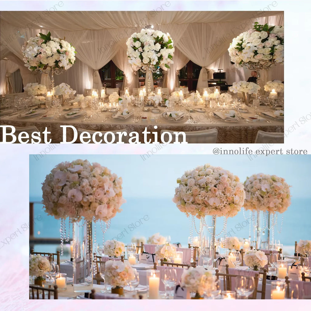 120-500PCS Artificial Rose Flower Velvet White Rose Faux Rose Stems Bulk Wedding Decorations for Party Wedding Birthday