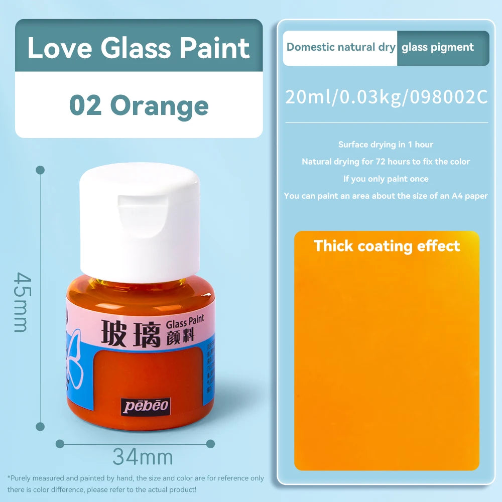Creative 20ml Acrylic Paints Rich Color Waterproof Glass Pigments Tube For Painting Supplies Artist Drawing Art DIY Crafts