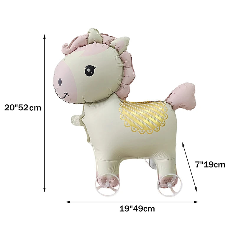 Stand Walking 4D Elephant Balloons for Baby Shower Decorations