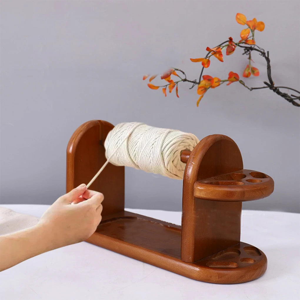 Home Yarn Winder For Crocheting Wooden Yarn Holder Essential Yarn Organizer Yarn Holder For Yarn Rack For Knitting Wool 2025