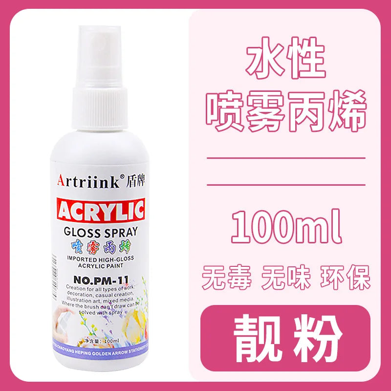 100ml Acrylic Spray Ink DIY Ceramic Wall Painting Art Creation Home Renovation Pigment